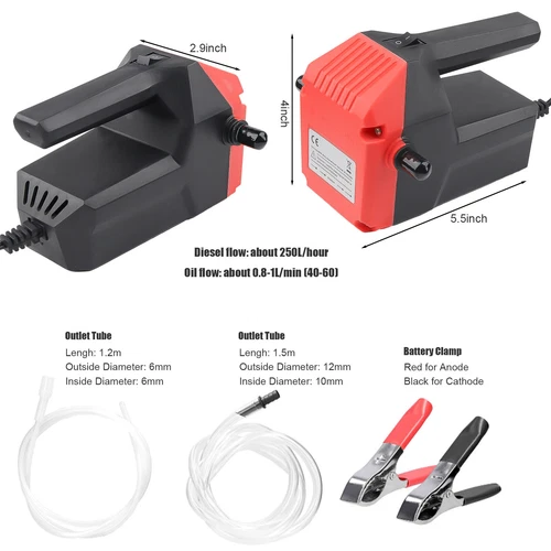 Oil Transfer Pump Extractor Electric Fast Change Transmission Fluid Extractor - Bild 9 von 14
