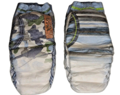 Goodnites L/XL Vintage 2ct Boys Discontinued Diapers / Overnight