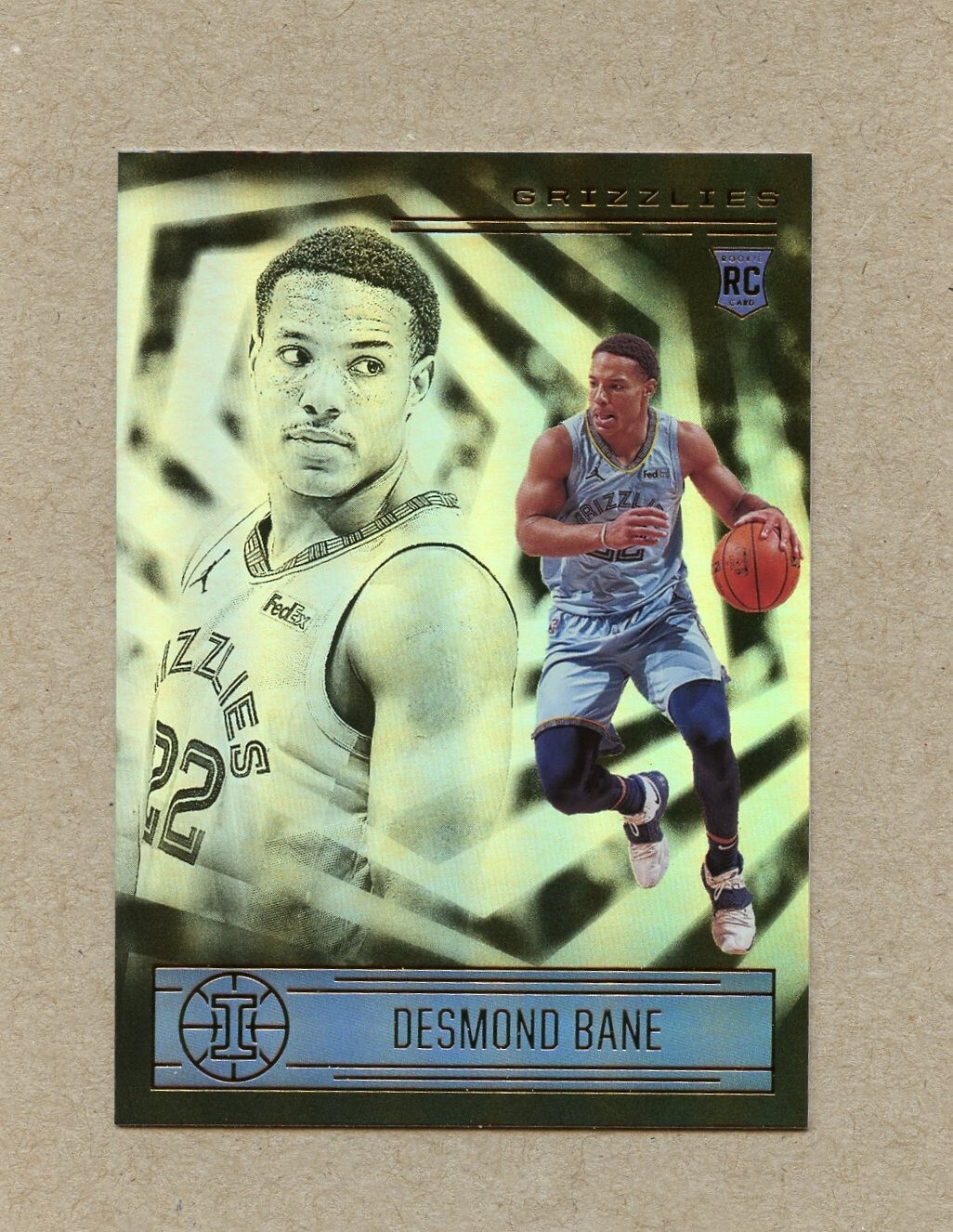 2020-21 Panini Illusions Desmond Bane #158 Rookie RC Memphis Grizzlies