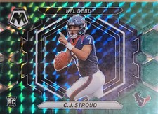 2023 Panini Mosaic Green CJ Stroud NFL Debut