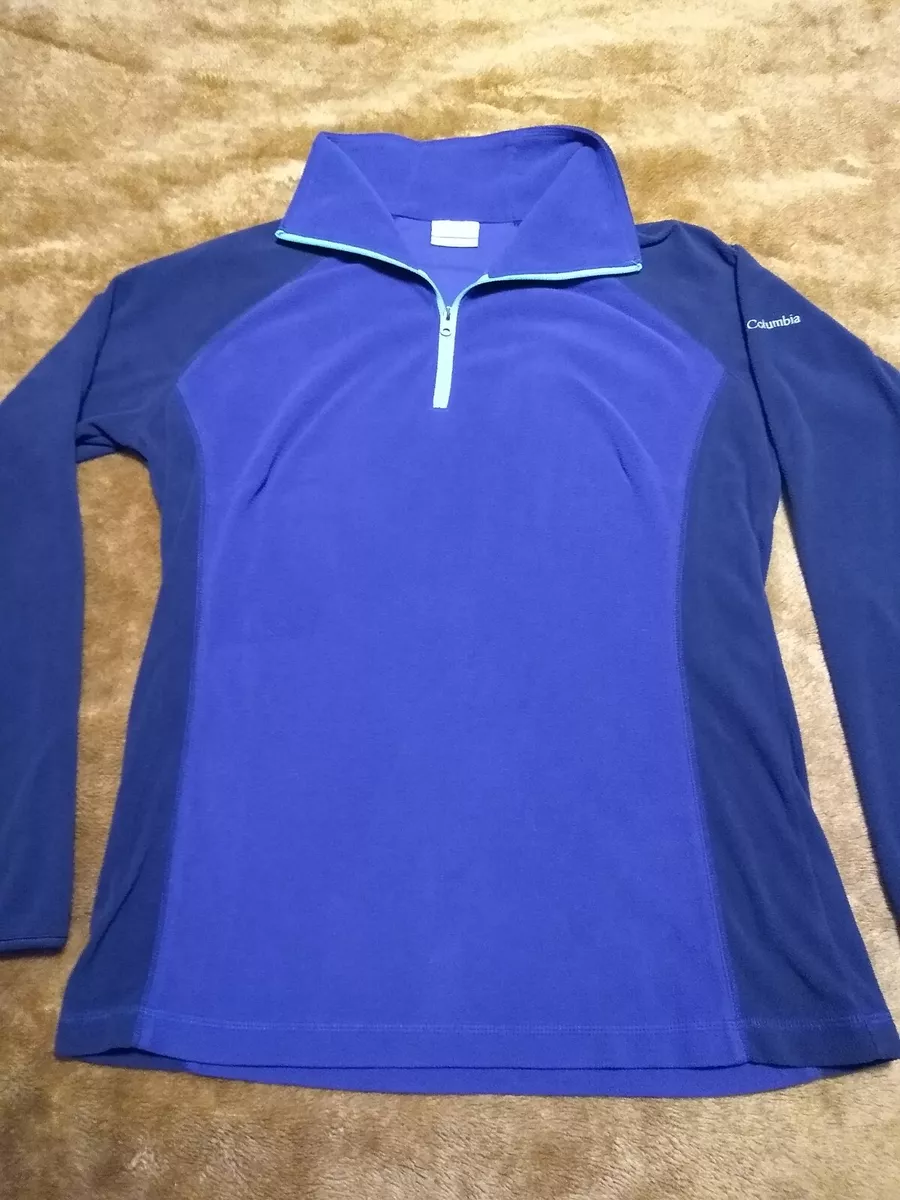 Columbia Glacial Fleece III Pullover 1/4 Zip Up 1466971 Women's Size Large