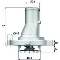 Mahle TI 68 87D Thermostat KüHlmittel FüR Fiat Lancia Autobianchi Zastava UNO