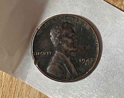 RARE 1947 D USA Penny- (Wowzers I Haven't Seen THIS Many Errors Since My SAT)