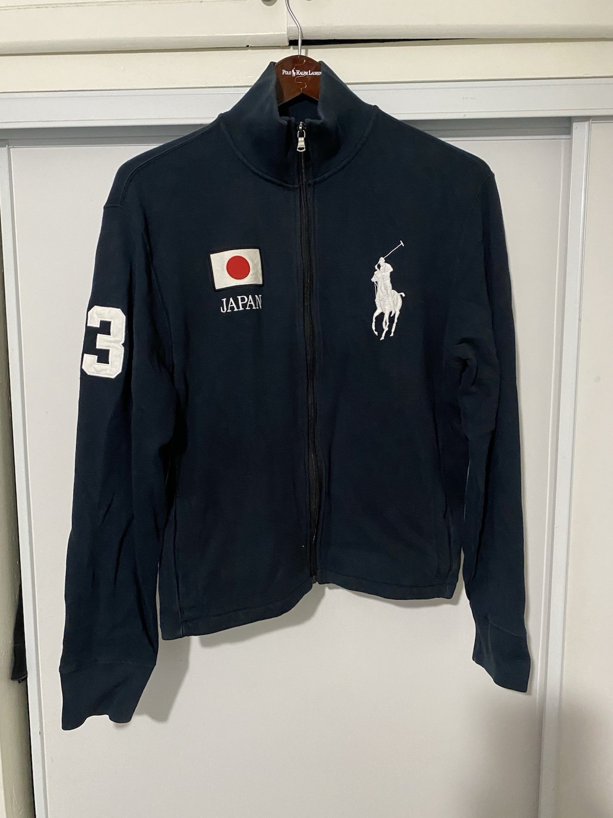 Polo ralph lauren japan big pony zip up sweater jacket  Polo Japan
