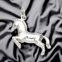 Kinder AnhäNger Pferd 925 Sterling Silber PferdeanhäNger KinderanhäNger