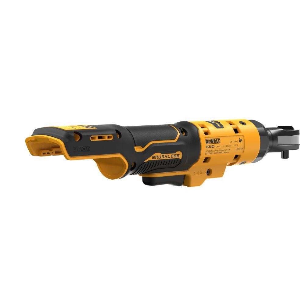 Dewalt DCF503L1G 12v XR 3/8" Open Head Ratchet Automotive -1x 3.0Ah Battery GFN 3