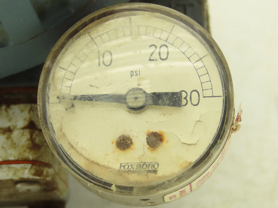 Foxboro E69F-TH2-JS Current To Air Converter Transducer 3-15psi In 19-23psi Out - Image 4 of 4