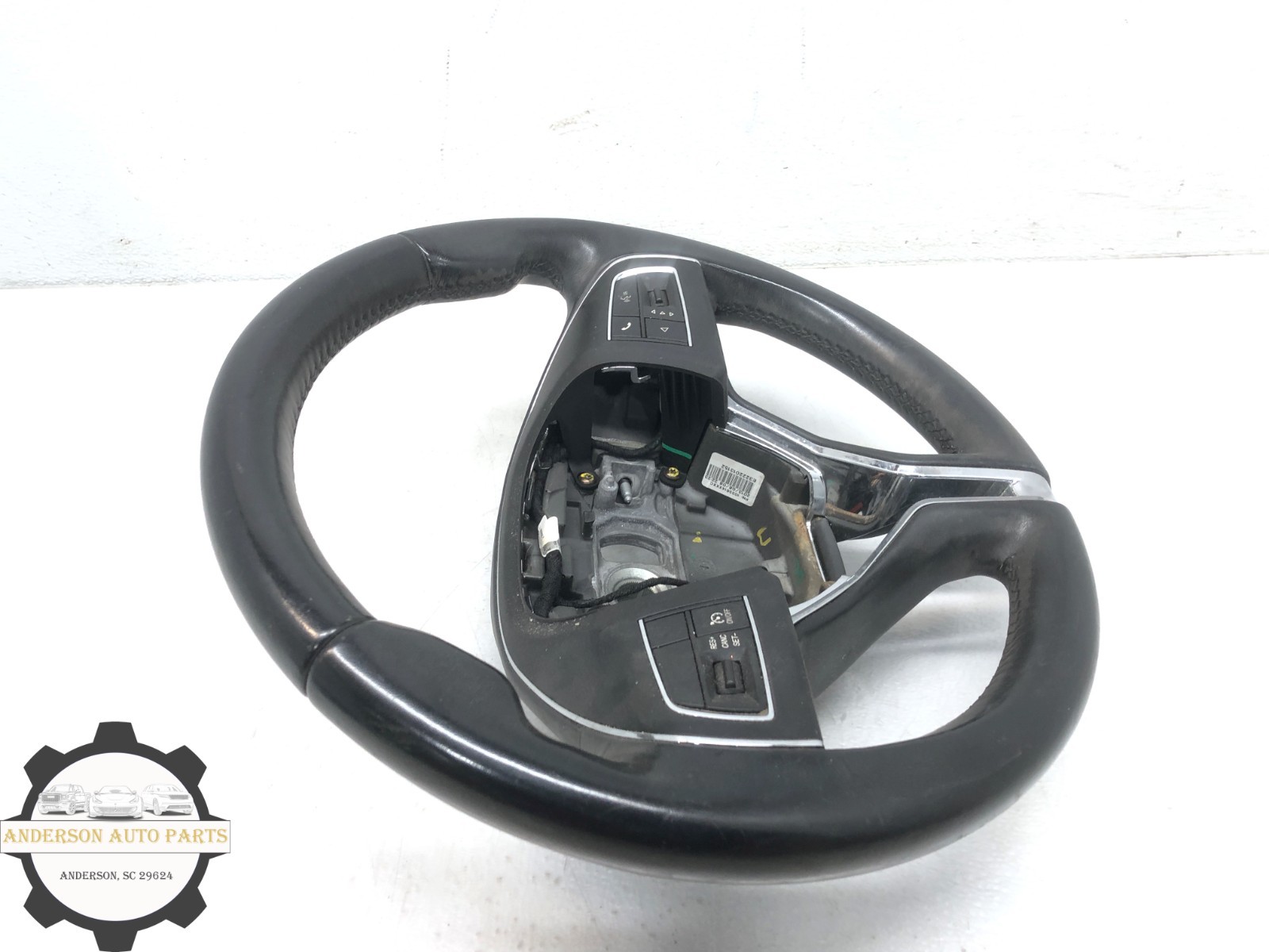 2014-2020 MASERATI QUATTROPORTE  LEATHER STEERING WHEEL W/ SWITCHES OEM #NOTE