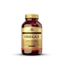 Image of Solgar Triple Strength 2800mg Omega-3 Fish Oil Concentrated EPA DHA 100 Softgels