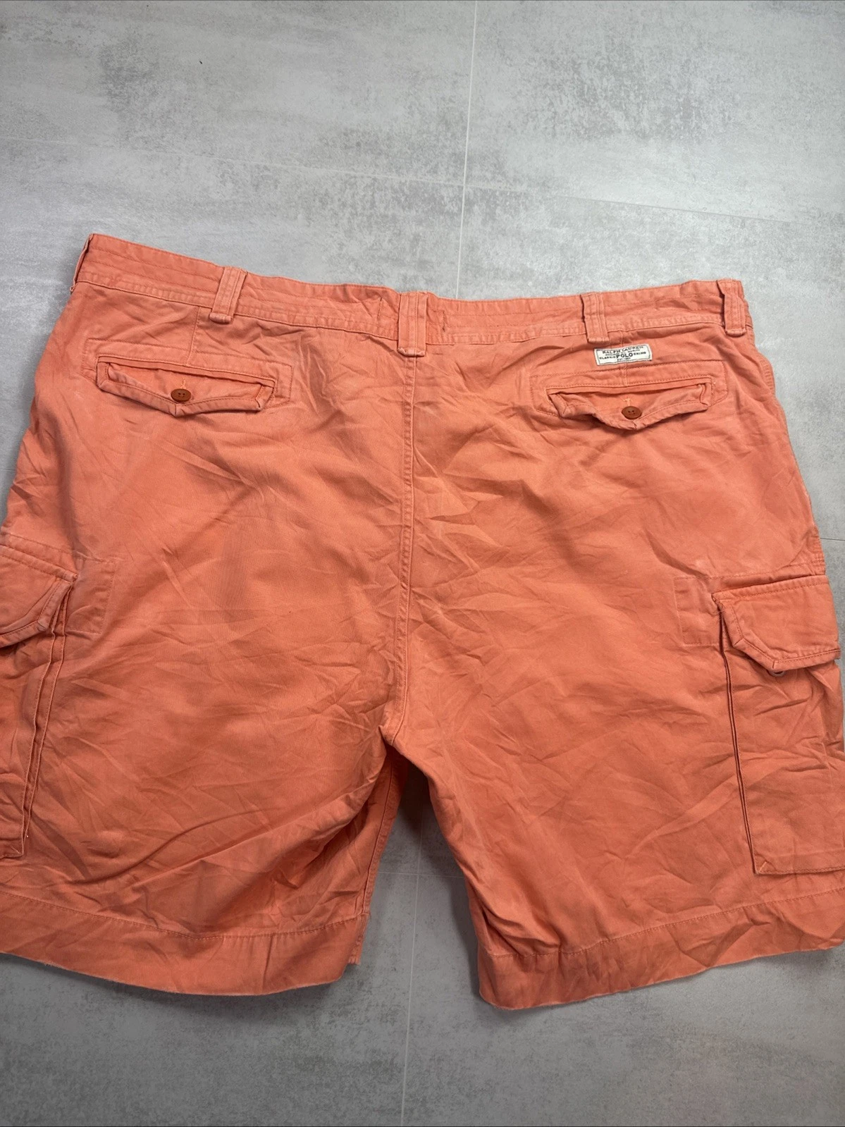 Polo Ralph Lauren Orange Men’s Cargo Style Chino Cotton Shorts W52
Opens in a new window or tab