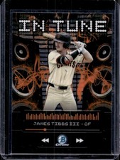 James Tibbs III 2024 Bowman Draft Chrome #IT-9 In Tune