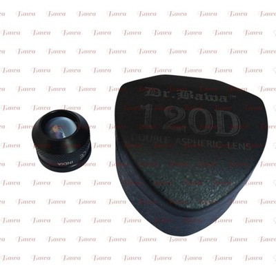 120D Wide Field Ophthalmic BIO Lens Black Color Gold Standard Retinal Diagnostic
