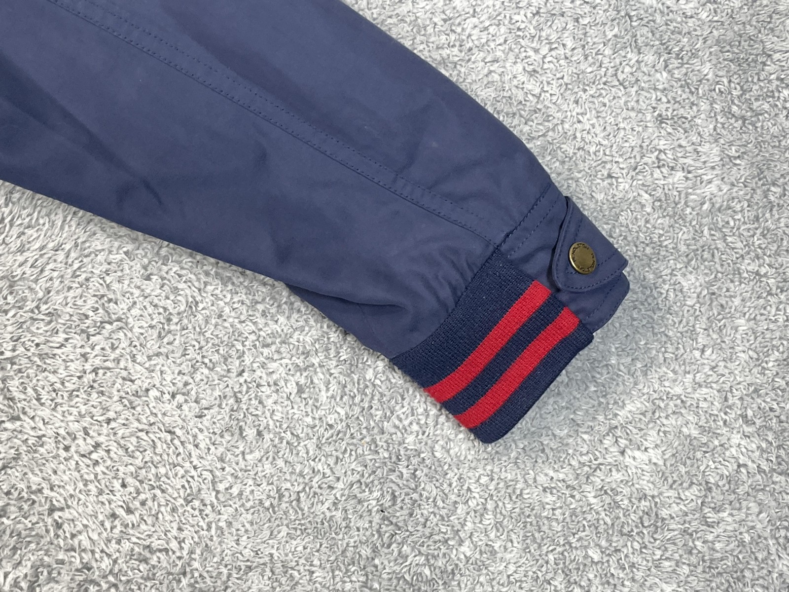 Pendleton Jacket Mens Small Blue Cotton Nylon Mil… - image 13