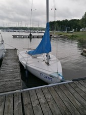 Monarch Segeljolle, offenes Kielboot; Großsegel, mit Trailer (TÜV 2 Jahre)