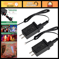 4.5V 1A LED Transformer Adapter - Low Voltage Power Supply for Christmas Lights