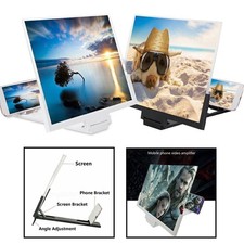 14 Inch Smartphone Screen Magnifier Video Mobile Phone Amplifier Stand Bracket