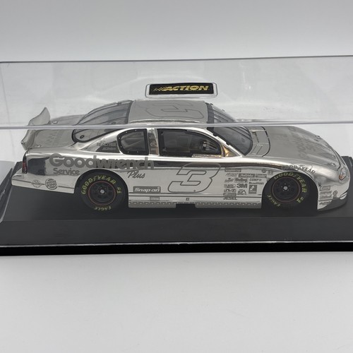 VTG ✅ Dale Earnhardt #3 Goodwrench Chrome Illusion 1:24 Action Diecast NASCAR - Picture 20 of 23