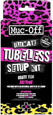Muc Off Ultimate Tubeless Setup Kit, XC/Trail - Tubeless Conversion Kit