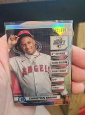 2024 Bowman Draft - Bowman Draft Night Christian Moore #BDN-6 Refractor /250...