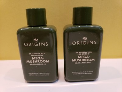 Origins ~ Lot of 2 Dr. Andrew Weil Mega Mushroom Relief & Resilience~1.7ozEACH~
