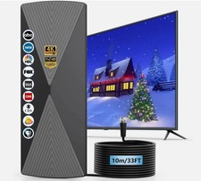  NEW 2025 LONG RANGE TV ANTENNA INDOOR ANTENNA FOR SMART TV W/SIGNAL BOOSTER 4K