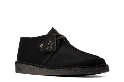 #ad Clarks Originals Desert Trek Men#x27;s Center Stitch Black Suede 26155486 $99.00