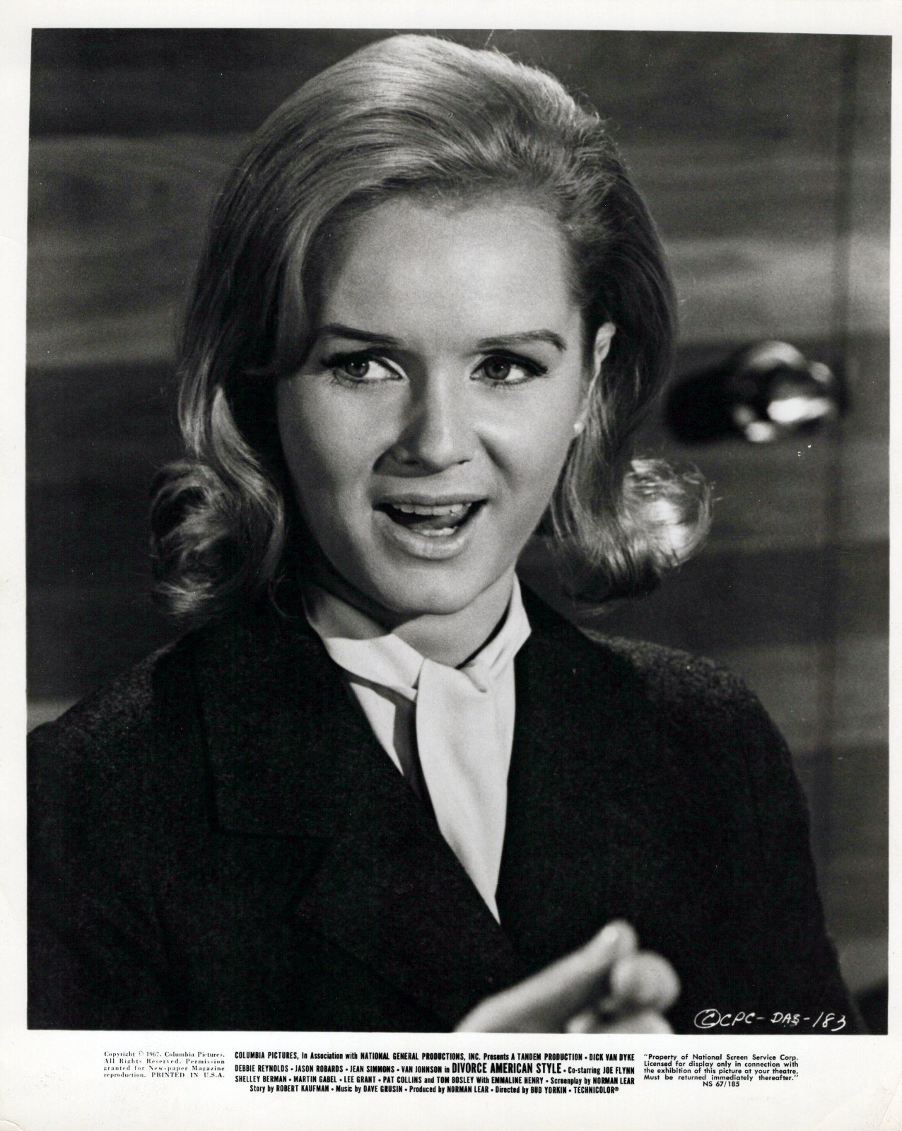 Debbie reynolds in divorce american style (1967) ❤️ original vintage photo 1258k
