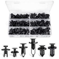 02pcs 6.3mm 8mm 9mm 10mm Bumper Push Fasteners Rivet Clips Expansion Screws