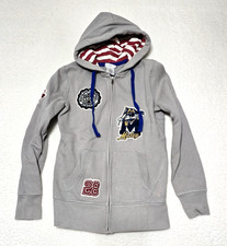 Vintage Disney Parks Hooded Sweatshirt Jacket Full Zip Youth Small