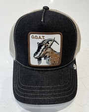 Goorin Bros The Farm The GOAT Charcoal Trucker Hat - New With Tag