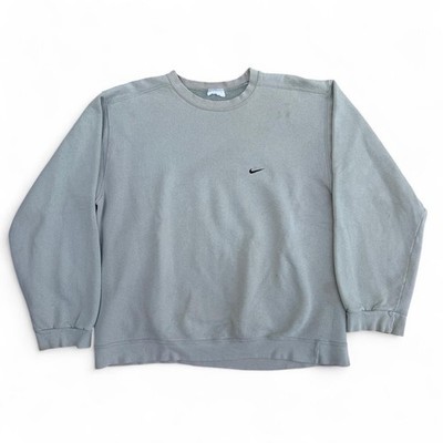Vintage 90s Nike Pistachio Green Essential Crewneck Sweatshirt