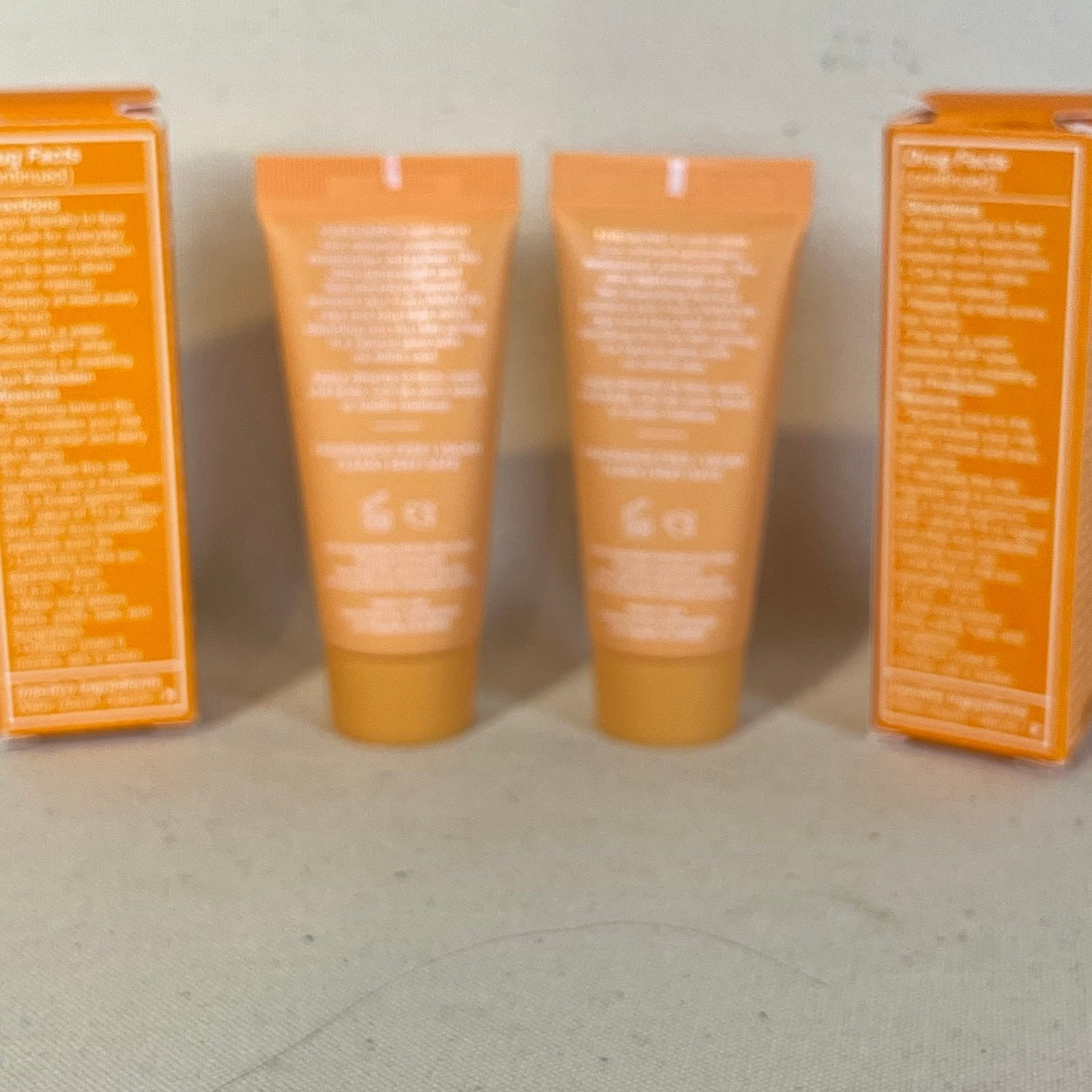 TINTED three-in-one mineral sunscreen/moisturizer/primer - set of 2- each .5 fo