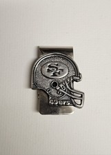 San Francisco 49ers Vintage Sterling Silver Money Clip