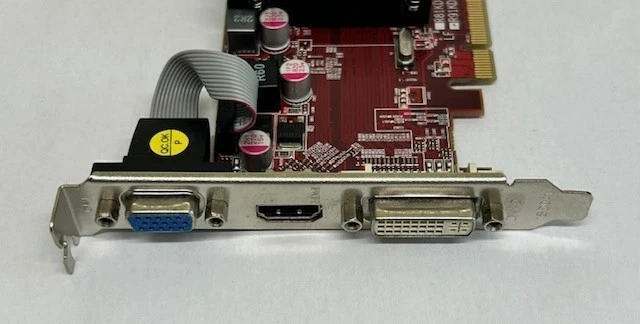 2GB PowerColor R91KD VXT VX6450 2GBK3-HV2 VGA/HDMI/DVI PCIe Graphics Card - Image 3 of 4