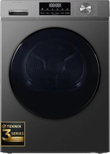 Teknix TK3HP10XS - Silver 10KG Heat Pump Tumble Dryer - E Energy Rating