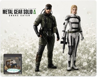 Metal Gear Solid Delta: Snake Eater Figure Collection Naked Snake & The Boss Set