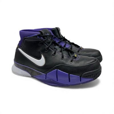 VNDS Nike Kobe 1 Protro Purple Reign Black Out AQ2728-004 Men's Size 11