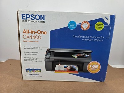 EPSON STYLUS INKJET ALL-IN-ONE PRINTER CX4400**PRINT/SCAN/COPY**