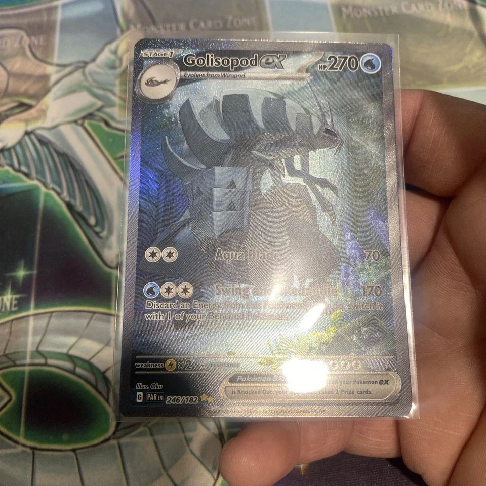 Golisopod ex 246/182 Sv04: Paradox Rift Holo Pokemon Card NM - Image 4 of 4