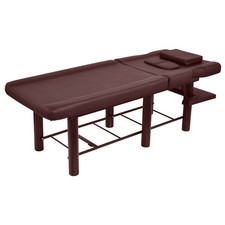 Stationary Massage Table PU Leather for Physical Therapy  Spa