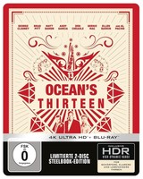 Ocean's Thirteen - Limited Steelbook - Action - Thriller # 2 BLU-RAY - Neu - Ovp