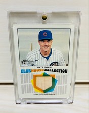 Matt Shaw Chicago Cubs 2026 Topps Heritage Relic Clubhouse Collection