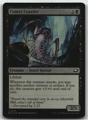 Comet Crawler foil C Edge of Eternities 92 NM
