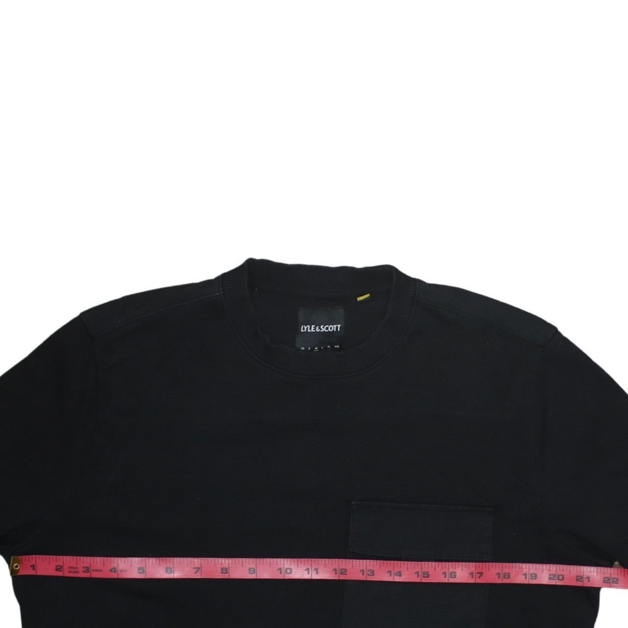 Lyle&Scott Black Sweatshirt Mens M image 5