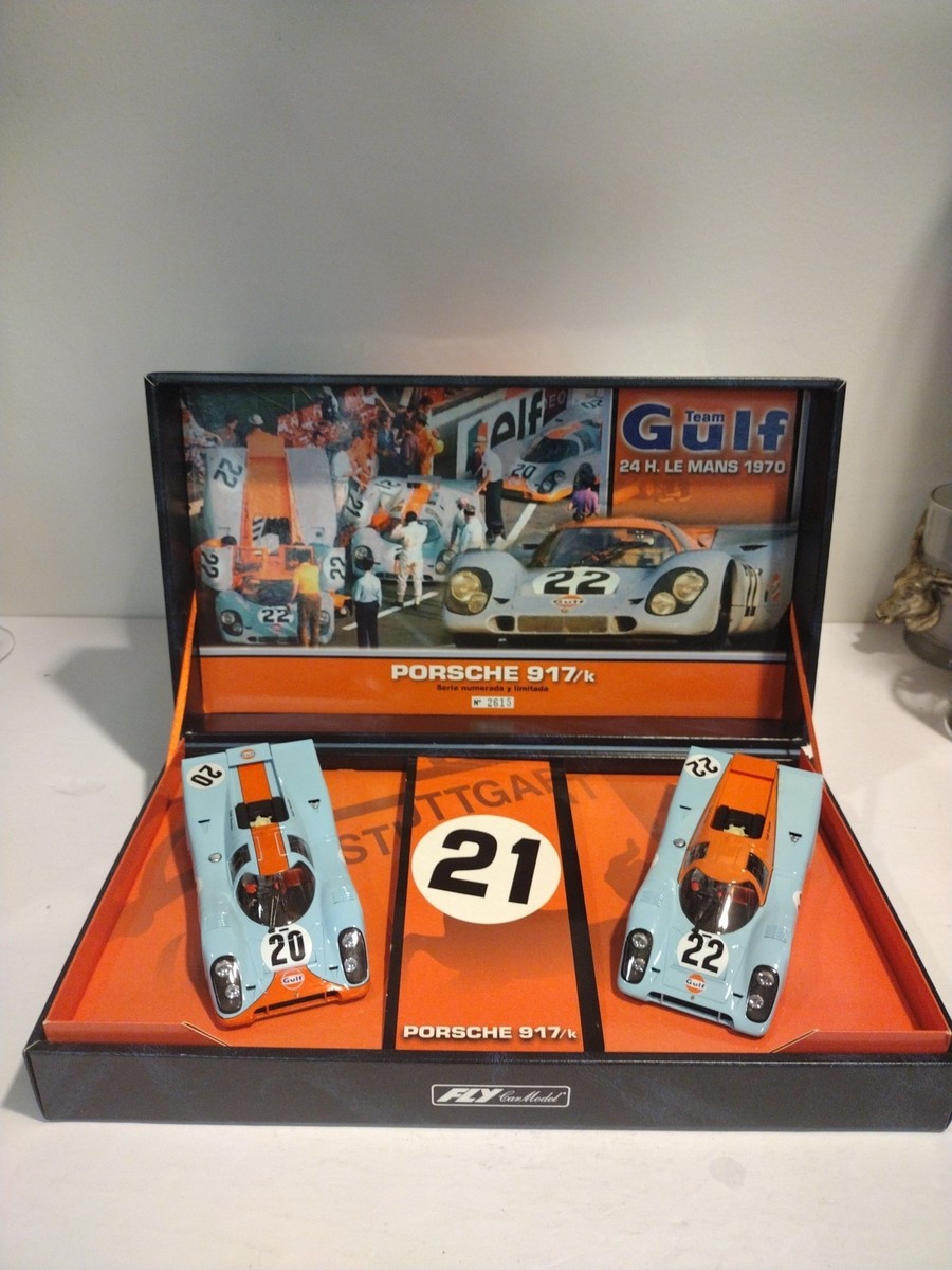 Fly TEAM 03 Porsche 917K team Gulf 24h Le Mans 1970 NEW TEAM3 RARE