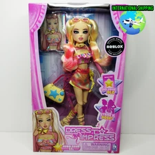 (INTERNATIONAL BUYERS ) NEW Dress To Impress BUBBLEGUM GAL DOLL Roblox (NO CODE)