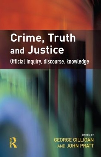 Crime, Truth and Justice by George Gilligan NEW Free UK Delivery - Image 2