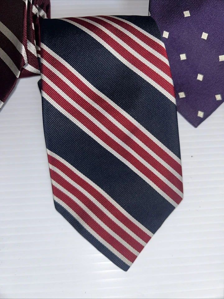 Lote de 4 corbatas Ralph Lauren de colección Foto 3 de 4