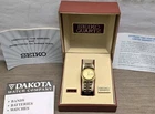 Vintage 1980s Seiko Gold Tone Watch 377905 Womans Wristwatch Not Working