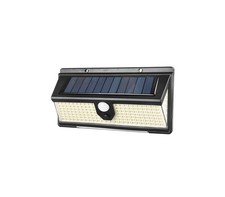Lampada Faretto Solare Esterno 430 LED Luce Ricaricabile Applique Sensore Luce